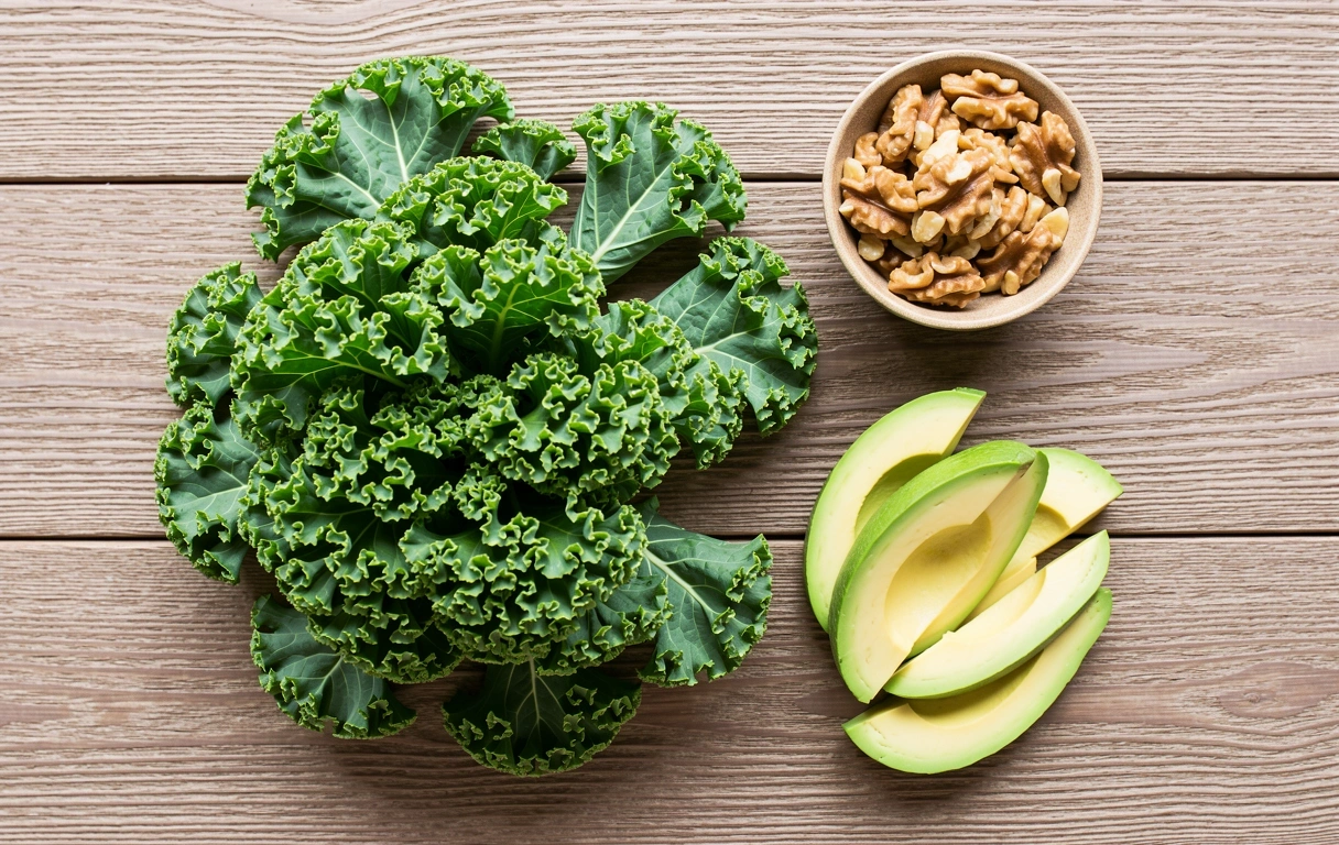 Frische Zutaten für eine ausgewogene Ernährung