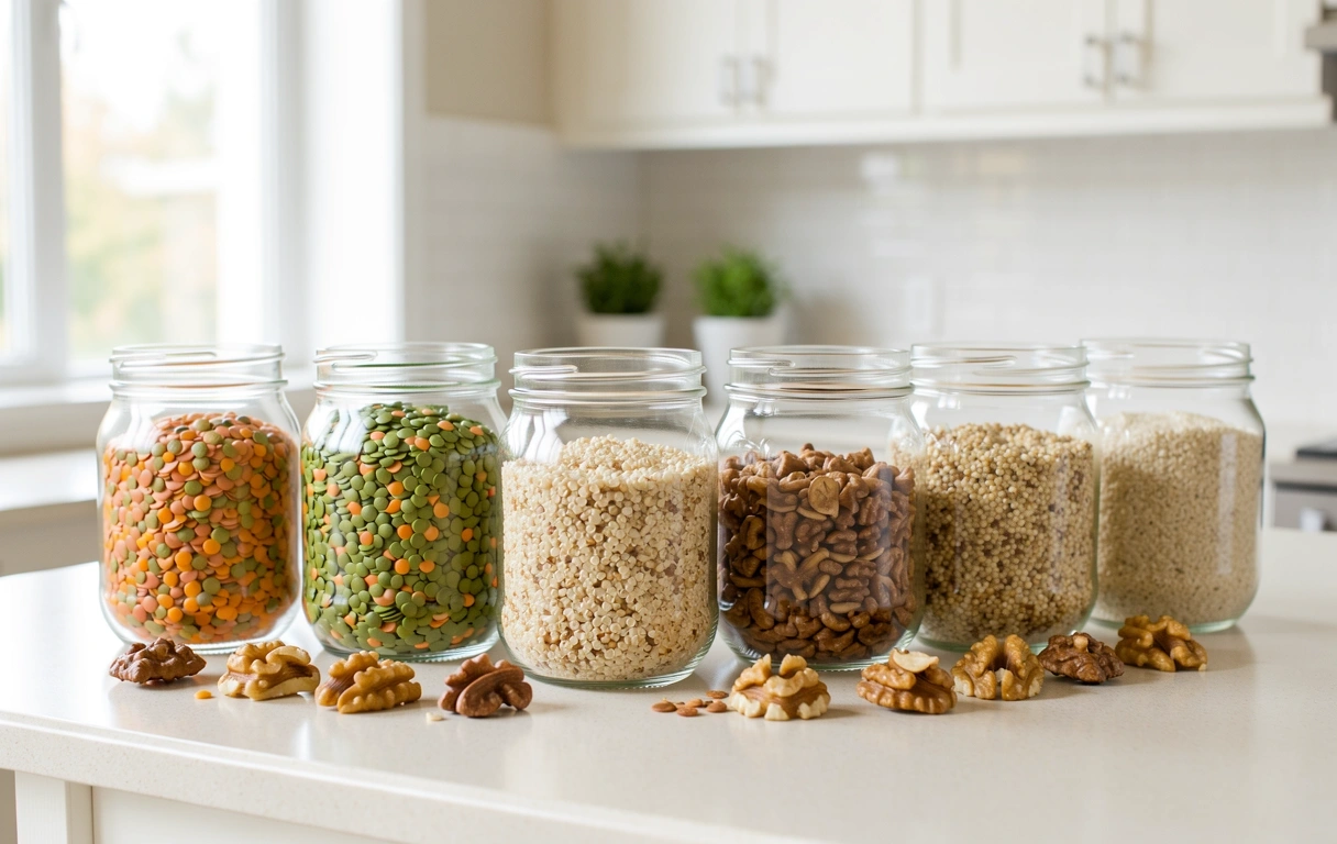 Ganze, unverarbeitete Lebensmittel